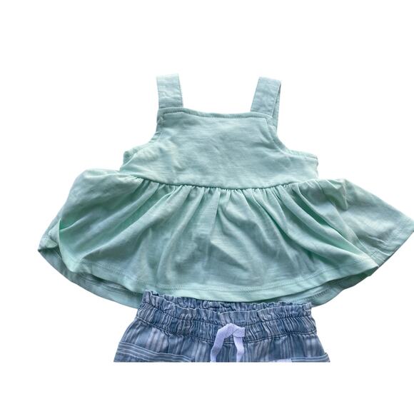 CALVIN KLEIN INFANT SIZE 12M MATCHING SHORT AND TOP SET - Picture 4 of 6